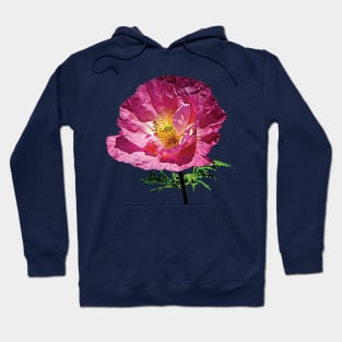 One Pink Poppy Hoodie